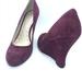 Nine West Shoes | Nine West Shoe Size 5.5m Womens Wedge Purple | Color: Purple | Size: 5.5