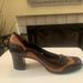 Nine West Shoes | Nine West Pumps In A Saddle Shoe Style | Color: Brown/Tan | Size: 9 Narrow