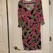 Lilly Pulitzer Dresses | Nwt Lilly Pulitzer Cara Dress Sz Xl | Color: Blue/Pink | Size: Xl