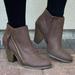 Urban Outfitters Shoes | Nib Dual Zippers Stitched Block Heel Ankle Booties | Color: Brown | Size: Various