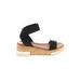 Steve Madden Sandals: Black Shoes - Women's Size 6 1/2