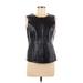 Jones New York Sport Leather Jacket: Black Jackets & Outerwear - Women's Size Medium