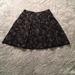 Nine West Skirts | Nine West Black And White Printed Skirt | Color: Black/White | Size: 2