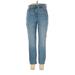 Nine West Jeans - High Rise: Blue Bottoms - Women's Size 12 Petite