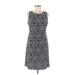 Tommy Hilfiger Casual Dress Scoop Neck Sleeveless: Gray Dresses - Women's Size 6