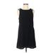 Speechless Cocktail Dress - Shift: Black Solid Dresses - Women's Size Medium