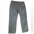 Carhartt Jeans | Carhartt Pants Jeans Relaxed Fit Straight Leg Denim 40x32 Carpenter 101483 | Color: Blue | Size: 40