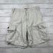 American Eagle Outfitters Shorts | American Eagle Shorts Mens 32 Tan Khaki Cargo Utility Army Military Distressed | Color: Cream/Tan | Size: 32