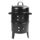 Charcoal Smoker 3 in 1 Grill Barbecue BBQ Smoker with Thermometer for Cooking Outdoor Camping