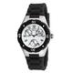 Invicta Women's 18787 Angel Stainless Steel Watch with Black Silicone Band