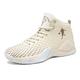 Mashangfu Men Shoes Casual Walking Basketball Shoes Men Running Shoes Work Cross Sneakers Men Shoes, Beige, 9 UK