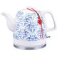 Kettles,Ceramic Kettle Cordless Water Teapot, Teapot-Retro 1.2L Jug, 1200W Water Fast for Tea, Coffee, Soup, Oatmeal-Removable Base, Automatic Power Off,Boil Dry Protection/B hopeful