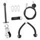 POPETPOP 1 Fitness Pulley Set Tool Accessories Arm Pulley System Pulley Cable Machine Attachment Wire Rope Kit Triceps Extension Equipment Arm Exercise Tool Gym Pulley Major Iron Trainer
