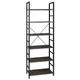 WOLTU Shelf Unit Shelving Storage 6 Tiers Shelves Bookcase Garage Shed Storage Rack Wooden Rust Color RGB9307srs