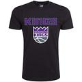 adidas Men's Sacramento Kings T-shirt Men s T shirt, Black, XL UK