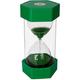 ZZYQDRTT 3-Minute Green Sand Timer with Child Safety Features for Games, Cooking, and Tooth Brushing