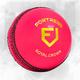 FORTRESS Royal Crown Cricket Balls – Premium Grade Hand Stitched Leather Cricket Ball [5.5oz, 5oz or 4.75oz] – 4 Colour Options (Pink, Junior (4.75oz) - Pack of 6)