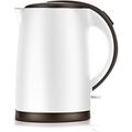 Kettles,Brushed Stainless Steel Kettle, Open Handle, 1500 W, 1.5 Litre, Auto Shut-Off & Boil-Dry Protection, Bpa Free hopeful