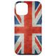 Hülle für iPhone 12 mini Union Jack Flagge von Großbritannien mit grungy Look