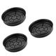 Alipis 3pcs Steamer Pressure Cooker Insert Canned Greens Steaming Stand Pot Steam Rack Dumpling Pumpkin Glass Cake Dome Wok Stainless Steel Hot Pot Rack Medical Stone Pasta Rice Cooker