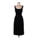 Three Dots Casual Dress - Sheath: Black Solid Dresses - Women's Size Large