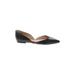 Sam Edelman Flats: Black Print Shoes - Women's Size 7 1/2 - Pointed Toe