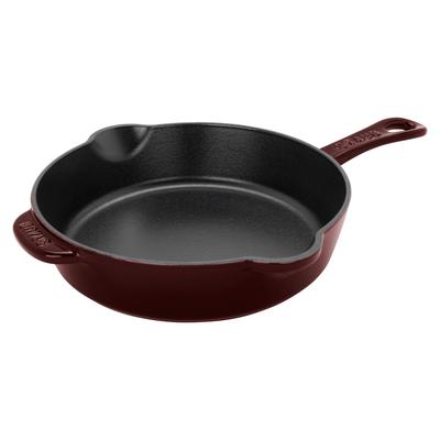 STAUB Cast Iron 8.5-inch Traditional Deep Skillet