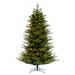 Vickerman 9' x 66" North Shore Fraser Fir Artificial Christmas Tree, LED Warm White Lights - 9' x 66"