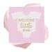 100 Girl Baby Shower Disposable Cocktail Napkins Welcome Little One 5"x5" Folded