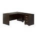 Bush Business Furniture Series C Accent L-Shaped Desk Wood in Brown | 29.84 H x 65.98 W x 71.02 D in | Wayfair SRC165MRSU