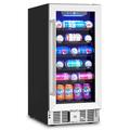 FDFK Freestanding Beverage Refrigerator | 33.86 H x 14.96 W x 22.52 D in | Wayfair PHO_0YVMAMYV-LJT