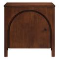 Modway Appia Nightstand Wood in Brown | 24 H x 24 W x 18.1 D in | Wayfair MOD-7109-WAL