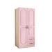 My Lux Decor Two Door Wardrobe Clothing Pink Organizer Korean Style en Wardrobe Summer Heavy Duty Schlafzimmer Schrank Salon Furniture | Wayfair