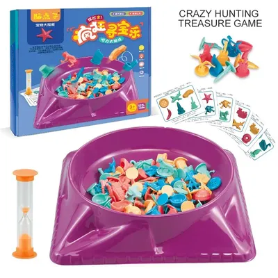Party Spiel Verrückte Jagd Schatz Bord Familie Party Kinder Desktop Spielzeug Interaktion Puzzle Image