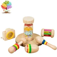 Kleinkind Musik instrumente Holz Schlag instrumente Spielzeug für Kinder Baby Vorschule