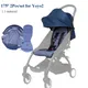 Ganzer verkauf 5 sätze/paket kinderwagen zubehör 175 ° haube & matratze für yoyo2 sonnenschirm &