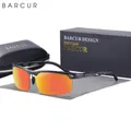 Barcur original aluminium herren sonnenbrille polarisiert uva & b schutz leichte sonnenbrille für