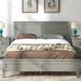 Red Barrel Studio® Debar Solid Wood Platform Bed Wood in Gray | Full/Double | Wayfair F008E44F672244E0AE6AFD5EF0627D51