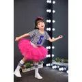 Enfants Filles Paillettes Dos Nu Tutu de Danse De Ballet Robe Brillant Justaucorps De Gymnastique