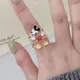 Bague Disney mignonne avec ouverture réglable bijoux mignons esprit des prHub et monstre cadeau