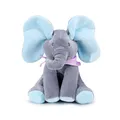 Peluche éléphant chantant avec oreilles en mouvement jouet électrique animé jouet animal en