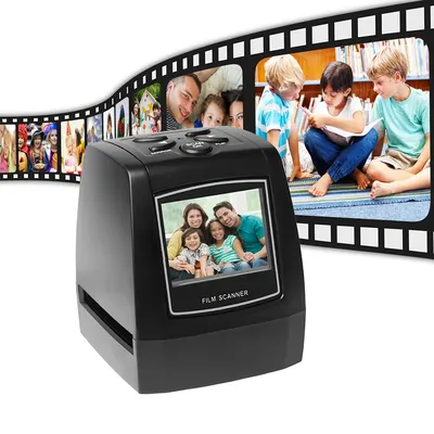 Scanner de film négatif portable convertisseur de diapositives visionneuse d'images numériques