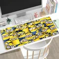 Tapis de souris de dessin animé mignon M-Minions tapis de souris de bureau HD tapis de clavier de