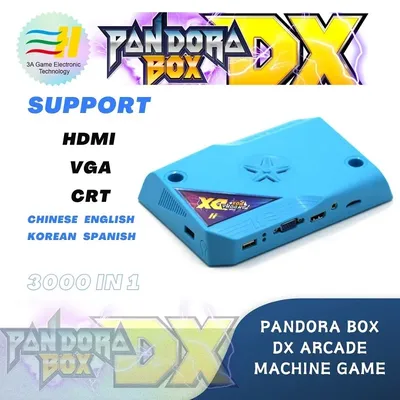 Pandora Box Dx Arcade Machine délibérément 3000 en 1 version arcade 3D Jamma prise en charge de