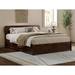 Red Barrel Studio® Kimarah Bed Wood in Brown | 33.46 H x 66.54 W x 82.76 D in | Wayfair 75146508BB1F49D88909F713EDE9545D