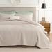 Latitude Run® 3 Pcs Natural Queen Quilt Bedding Set For All Seasons, Polyester in White | Wayfair 4FDEEBB035CA4067AC6B3403D08C02CC