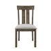 Red Barrel Studio® Hirza upholstered dining chairs, dinning chairs, kitchen chairs Upholstered in Brown | 38.4 H x 20 W x 23.1 D in | Wayfair