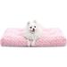 Tucker Murphy Pet™ Washable Dog Bed Deluxe Plush Dog Crate Beds Fulffy Comfy Kennel Pad Anti-Slip Pet Sleeping Mat For Large, Jumbo, Medium | Wayfair