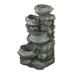 Millwood Pines Daryla Weather Resistant Fountains Fountain w/ Light | 31.5 H x 15 W x 18.9 D in | Wayfair DC3EF72F691243A0B0283539BA91E9BB