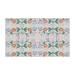 Blue;beige Rectangle 7' x 9' Area Rug - Canora Grey Spruha Floral Machine Made Hand Loomed Chenille/Area Rug in Blue/Beige 108.0 x 84.0 x 0.08 in blue/white/Chenille | Wayfair